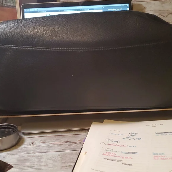 Large coach Edie carriage embossed Satchel - Picture 2 of 4